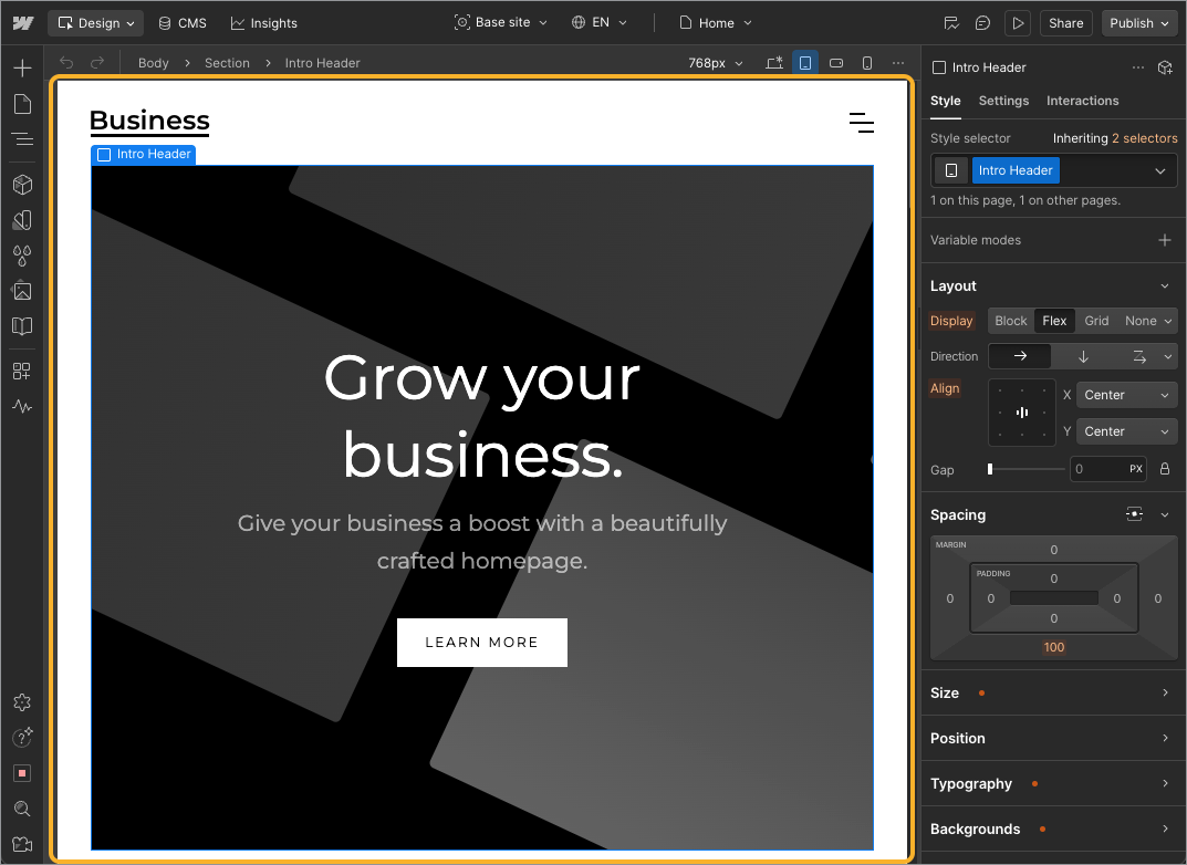 Когда лучше выбрать Webflow